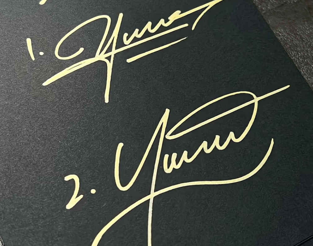 { 英文簽名 } 大寫 Y 開頭的 簽名設計,最好發揮的字母! - 筆尖溫度 Calligraphy01.com